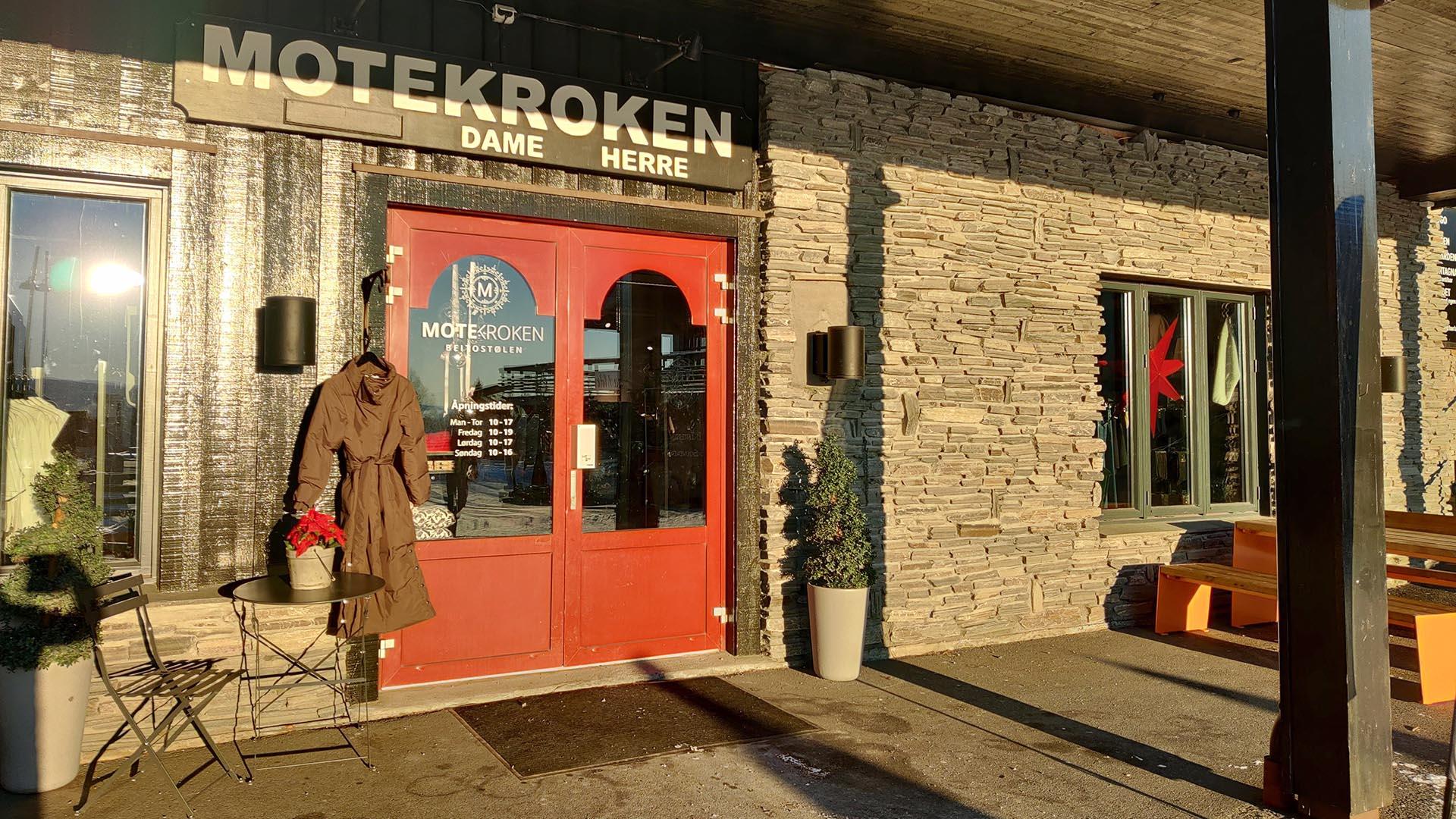 Fashion store outside view