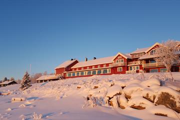 Vinter på Kamben Høyfjellshotell