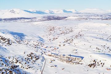Storefjell Resort Hotel is situated on Golsfjellet, between Valdres and Hallingdal