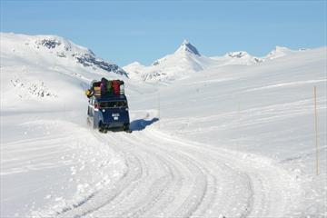 Excursion with snow mobile to Eidsbugarden