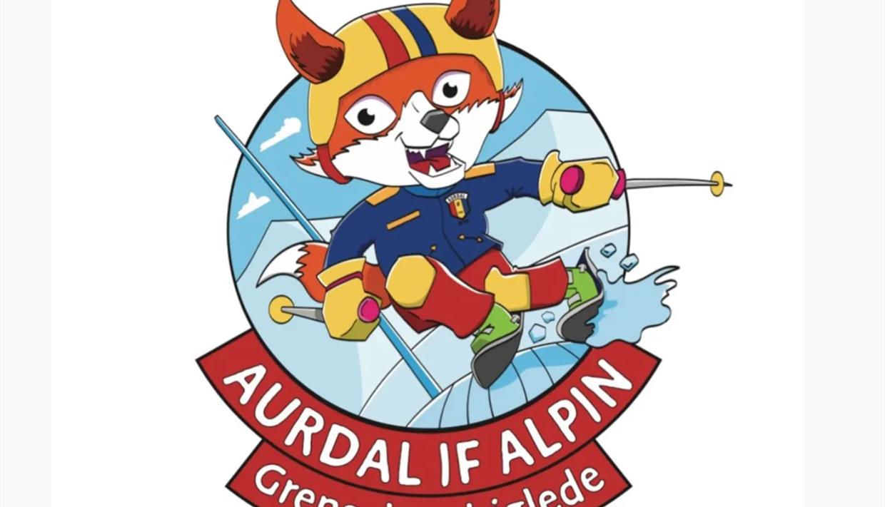 Maskoten til Aurdal If Alpin. "Grenseløs skiglede" Maskoten til Aurdal If Alpin. "Grenseløs skiglede"