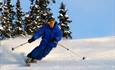 Alpint, alpinbakke, skisenter i Norge, Oppland, Valdres, Nord- Aurdal, Aurdal, Danebu, varmestue, skiutleie, barnebakke.