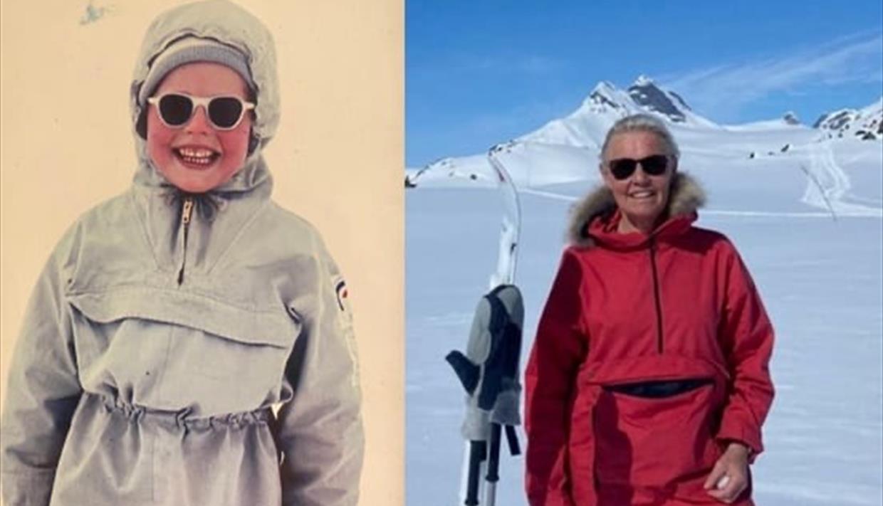 Cecilie Andvig med fjellferie år etter år på Tyinholmen Cecilie Andvig med fjellferie år etter år på Tyinholmen