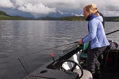 Fishing - Lake Øyangen