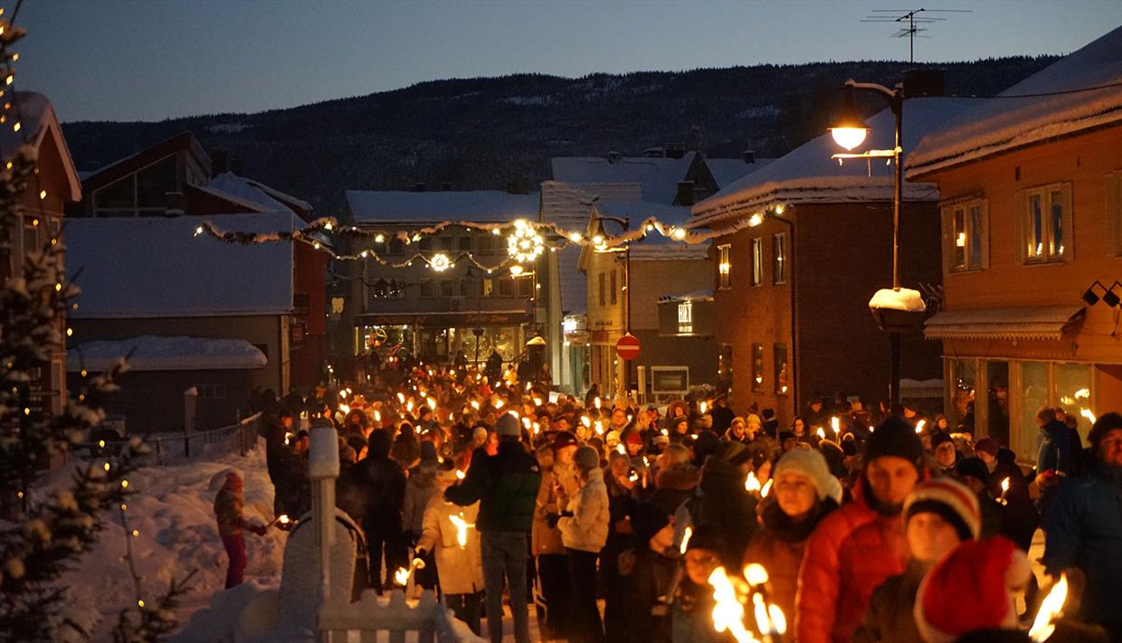 Julegateåpning på Fagernes Julegateåpning på Fagernes