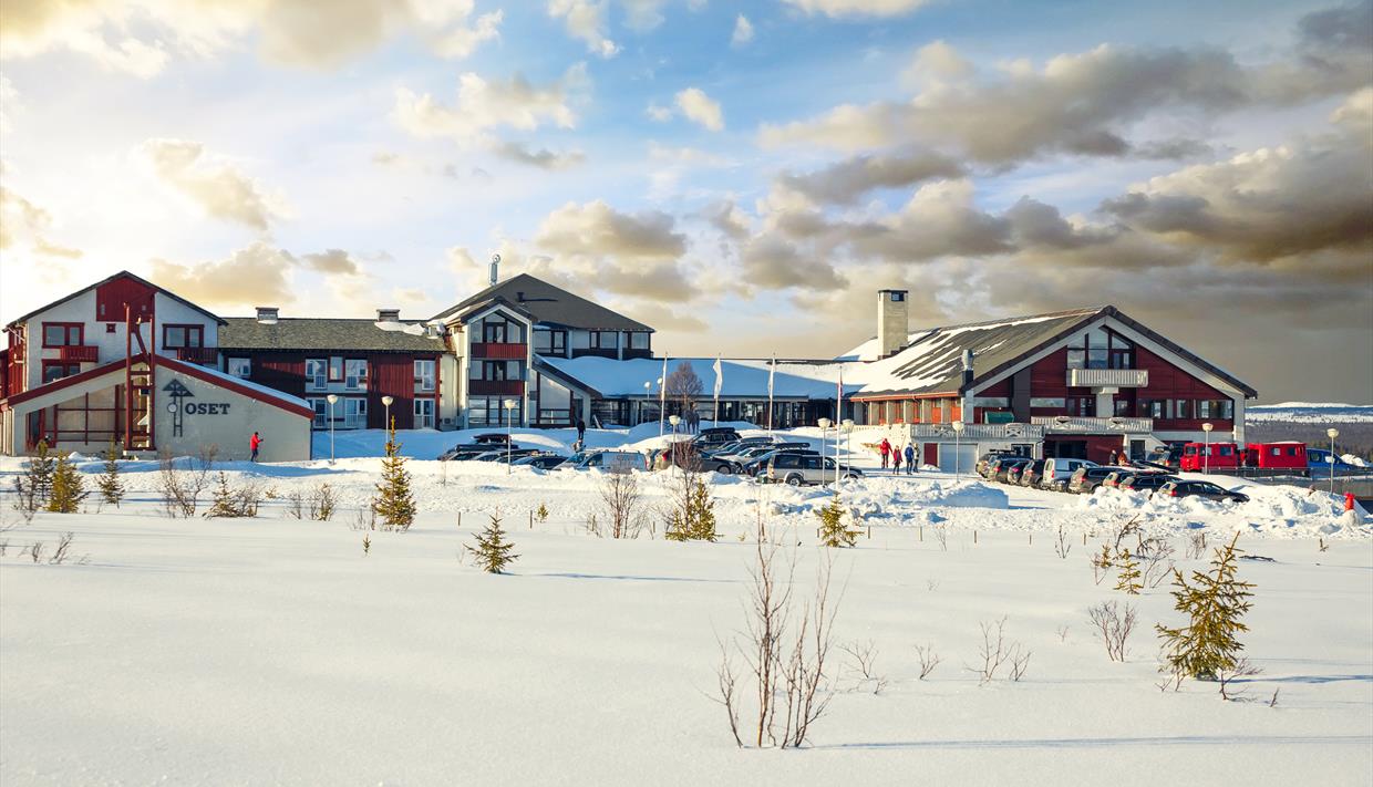 Generelt bilde fra Oset Fjellhotell. Generelt bilde fra Oset Fjellhotell.