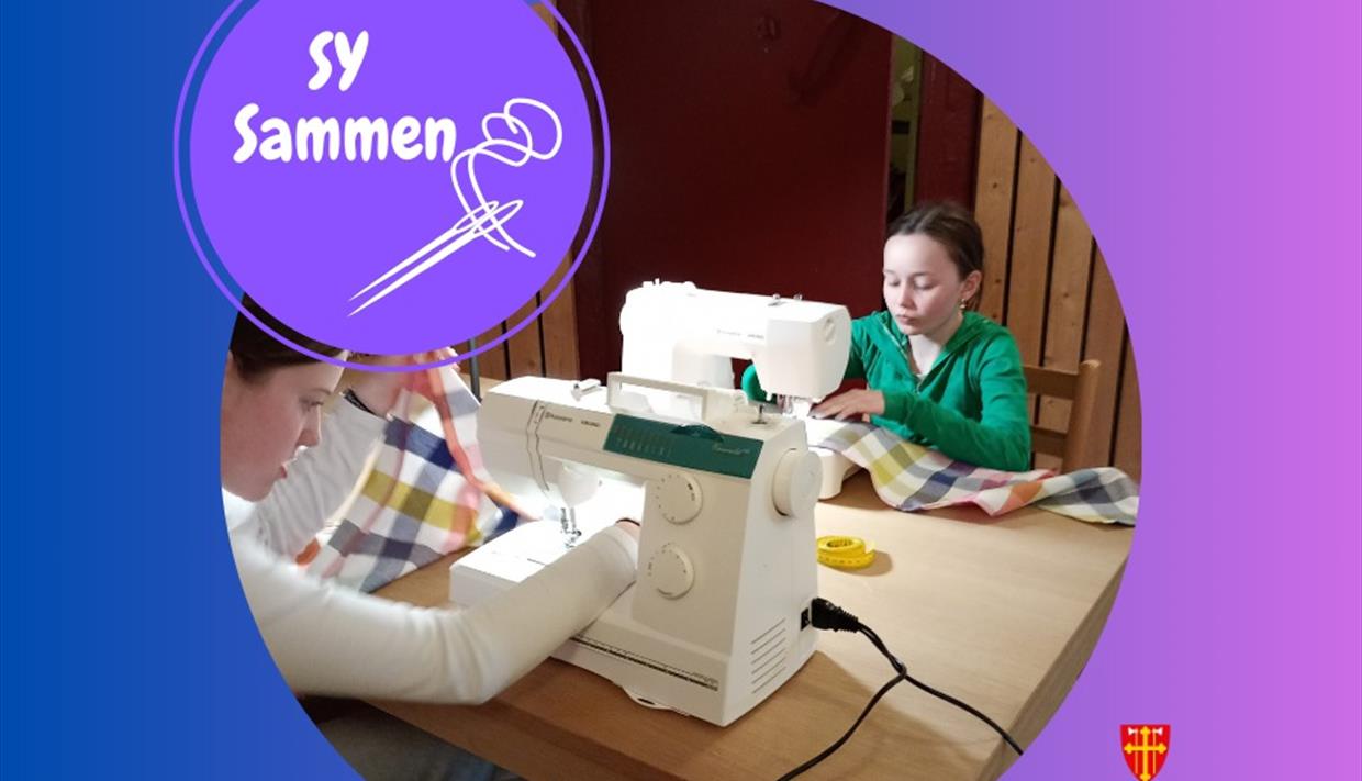 jenter som syr jenter som syr