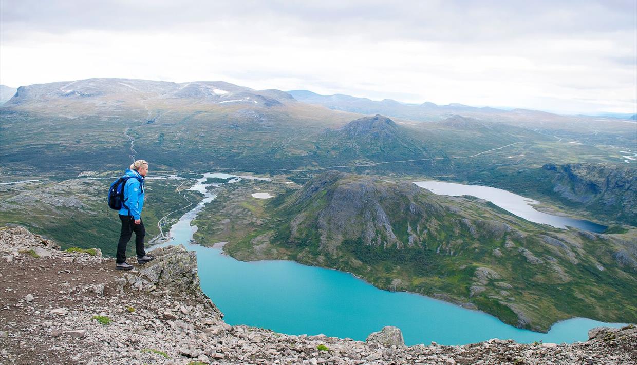 The Besseggen Ridge in Jotunheimen - Valdres