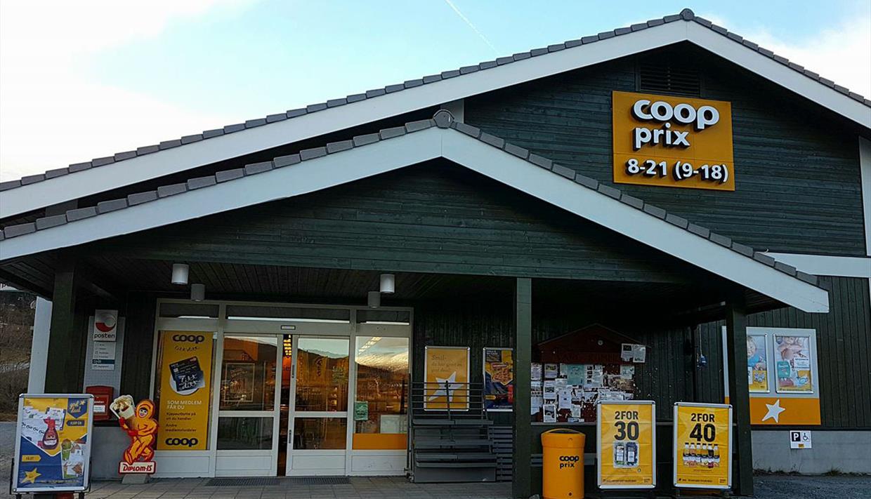 Der COOP Marked Fjellvang ist der örtliche Supermarkt in Vang.