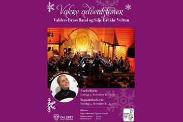 Adventskonsert med Valdres Brass Band