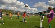 Fotballkamp på Bråta