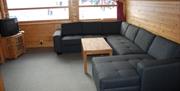 Livingroom in the apartment at Ål Ski centre