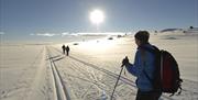 Herlig på skitur i Ål!