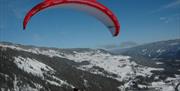 Paragliding vinter