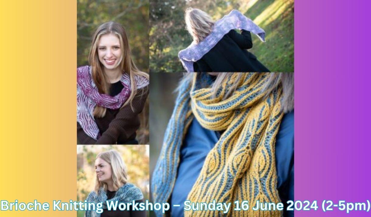 Mrs Duttons Wonderous Workshops: Brioche Knitting Workshop image.