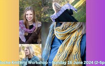 Mrs Duttons Wonderous Workshops: Brioche Knitting Workshop image.