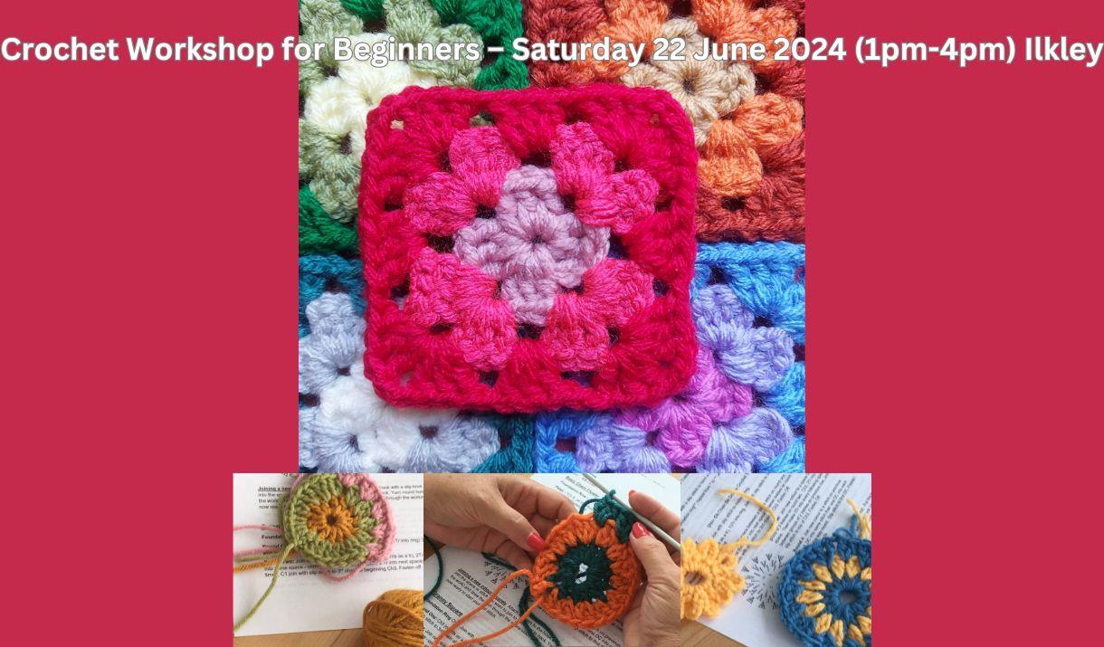 Mrs Duttons Wonderous Workshops: Crochet Workshop for Beginners image.