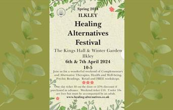 Ilkley Healing Alternatives Festival Flyer