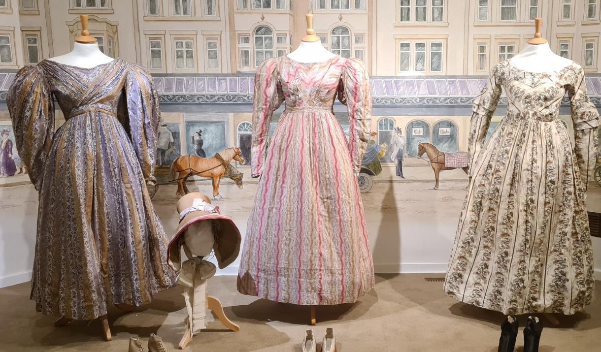 Changing Shapes Of Fashion At Cliffe Castle Museum