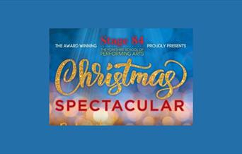 A poster advertising Stage 84's Christmas Spectacular show