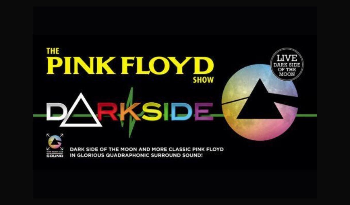 A poster advertising the Darkside Pink Floyd show