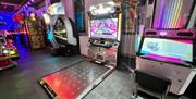 Flashback Arcade Interior