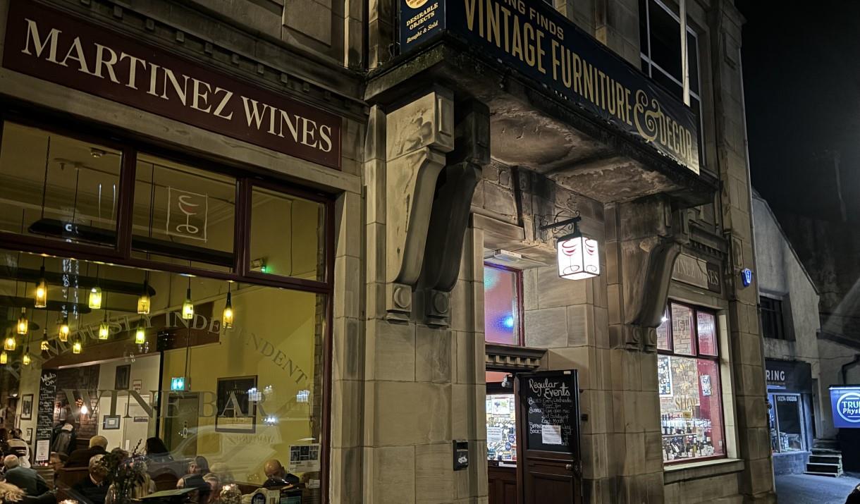 Martinez Wines shopfront