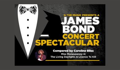A poster advertising the James Bond Concert Spectacular.