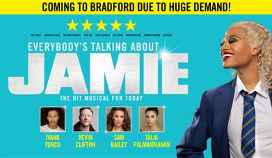 An advert for the musical Everybody's Talking About Jamie