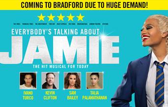 An advert for the musical Everybody's Talking About Jamie