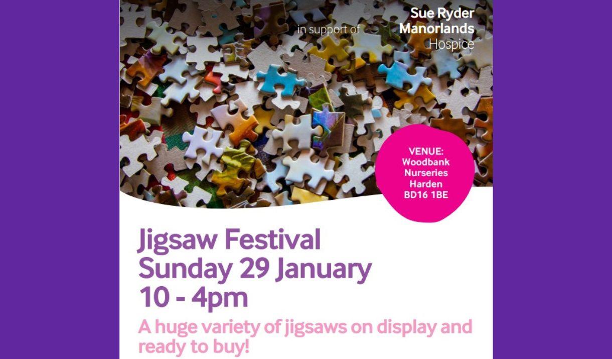A poster advertising the Jigsaw Festival