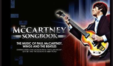 A picture of Paul McCartney tribute artist Peter Jackson