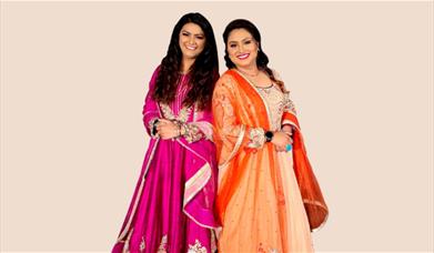 A picture of singers the Nooran Sisters