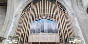 Close up of the Organ at Bradford Cathedral