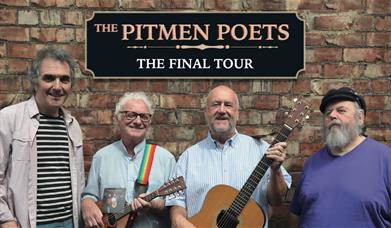 A picture of the band, The Pitmen Poets