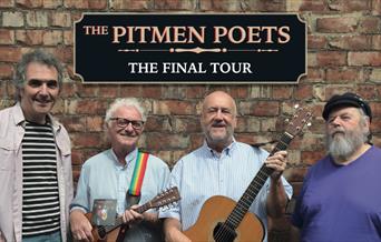 A picture of the band, The Pitmen Poets
