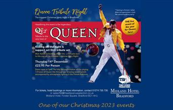 Queen Tribute Christmas Party Night