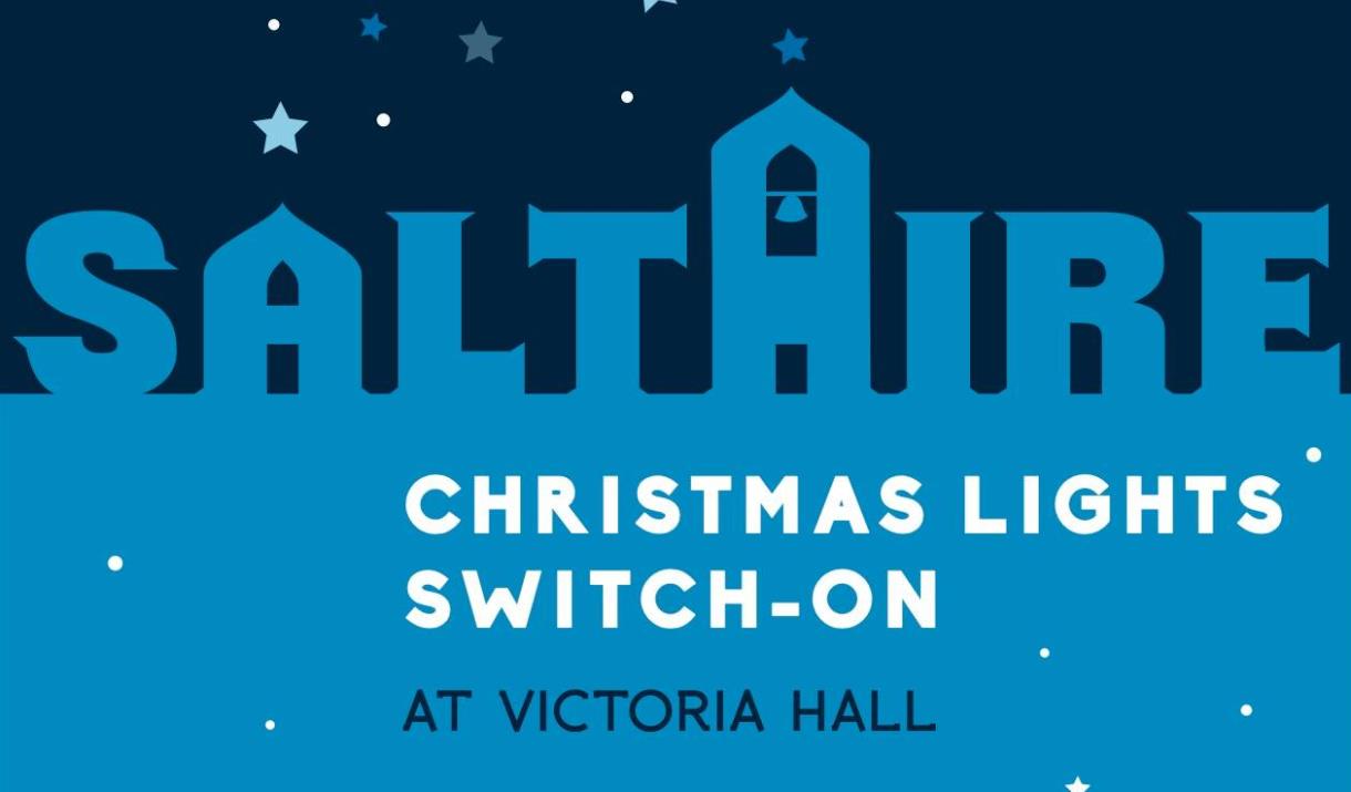 Saltaire Village Society Christmas Lights Switch-On