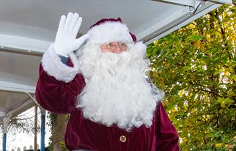 Santa's Special at the Shipley Glen Tramway