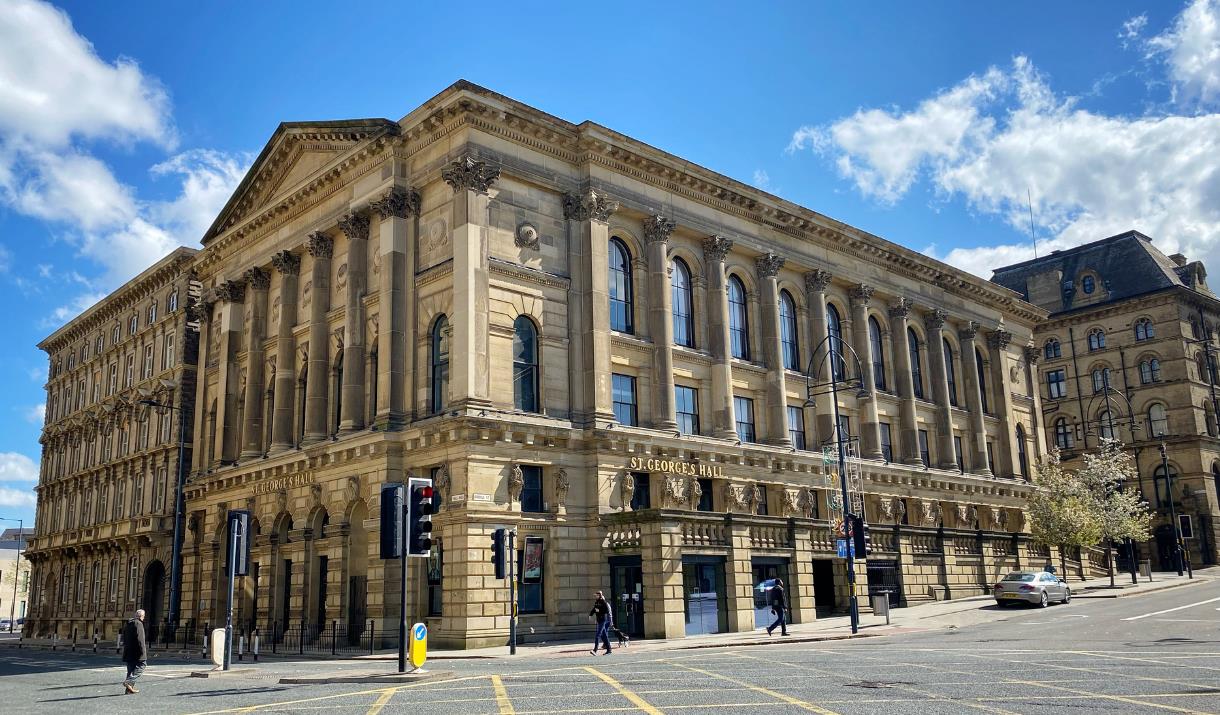 St George's Hall Exterior View