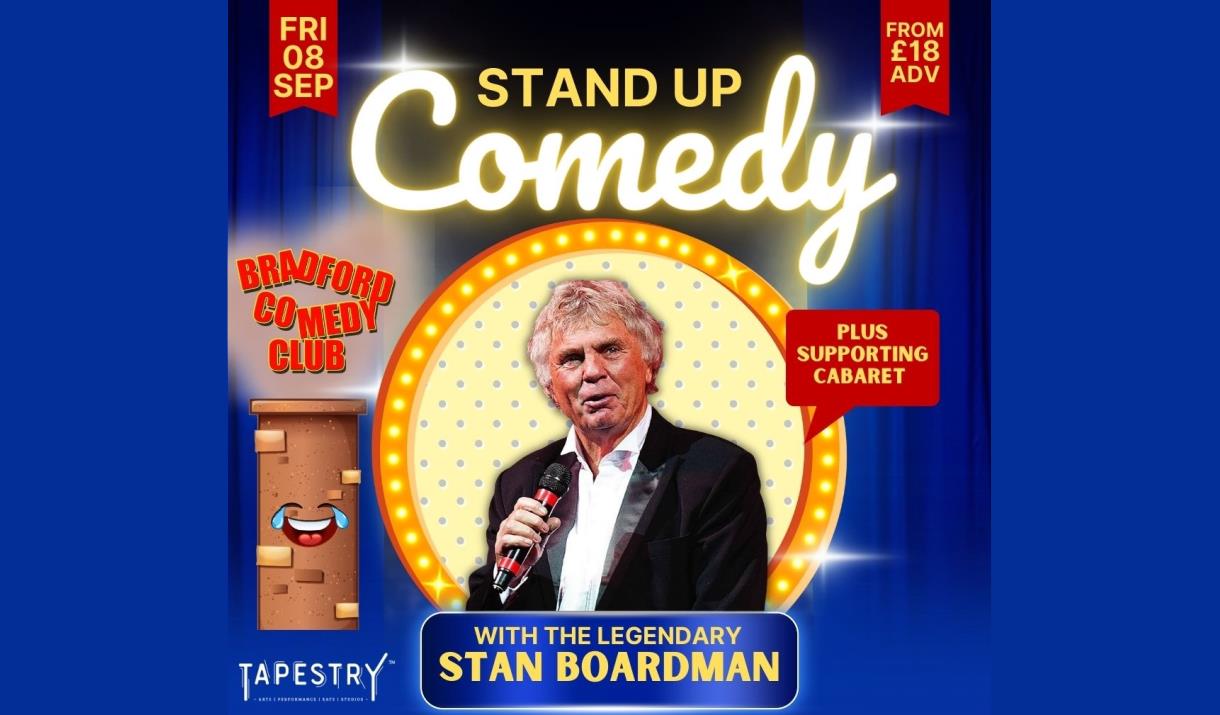 Bradford Comedy Club Presents The Legendary Stan Boardman