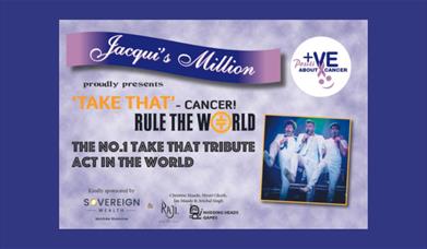 A poster advertising the Take That tribute concert