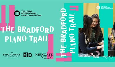 Bradford Piano Trail poster