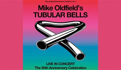 A poster advertising the Tubular Bells concert
