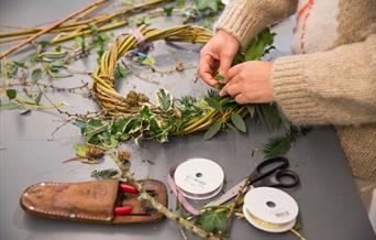 Making a Christmas Wreath Workshops