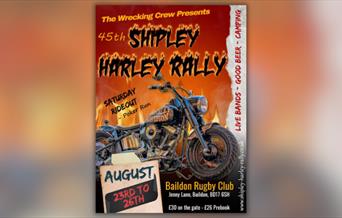 Shipley Harley Rally poster