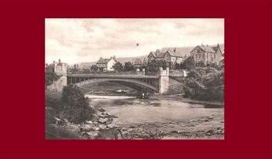 Old photograph of a bridge