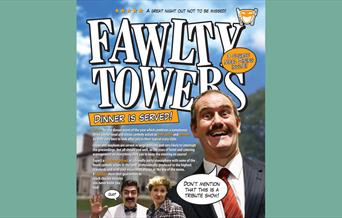 Fawlty Towers Comedy Night poster