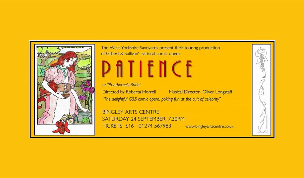 Patience at Bingley Arts Centre.