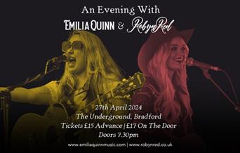 An Evening With Emilia Quinn And Robyn Red poster